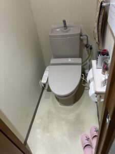 トイレリフォーム前